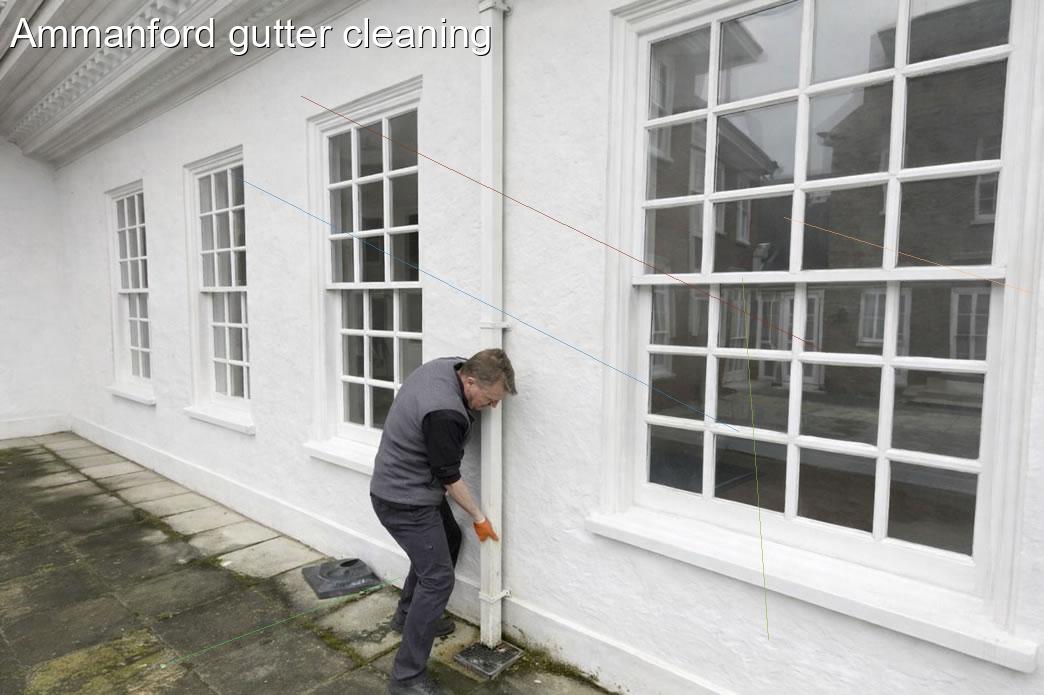 Ammanford gutter cleaning