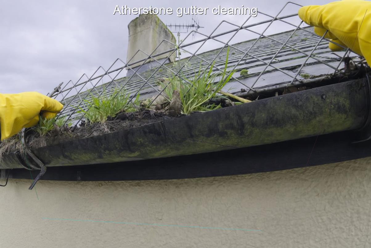 Atherstone gutter cleaning