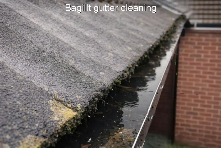 Bagillt gutter cleaning
