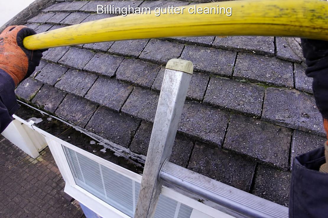 Billingham gutter cleaning