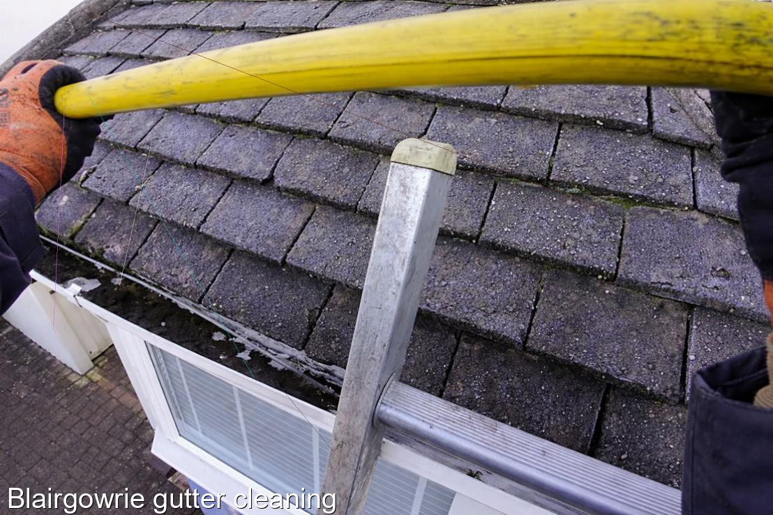 Blairgowrie gutter cleaning