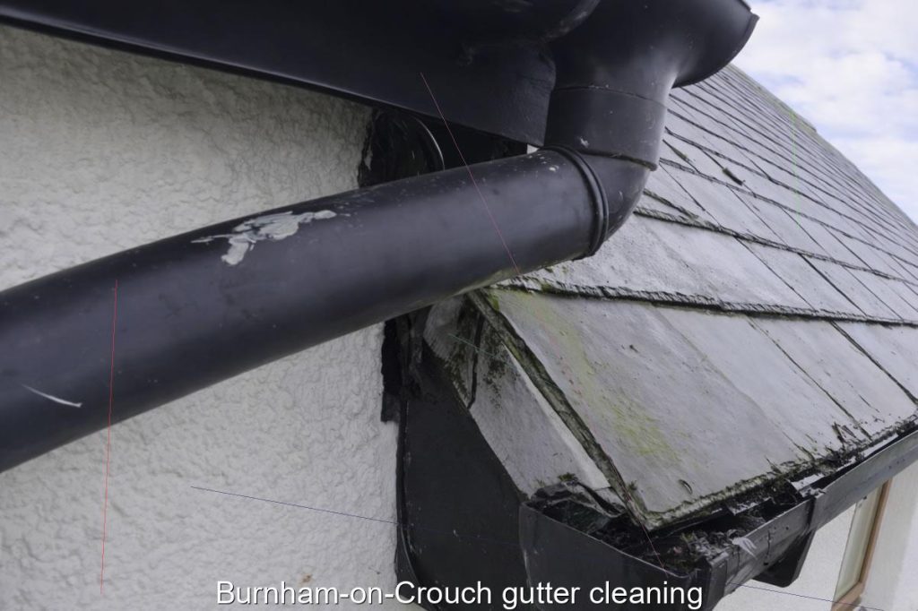 Burnham on Crouch gutter cleaning
