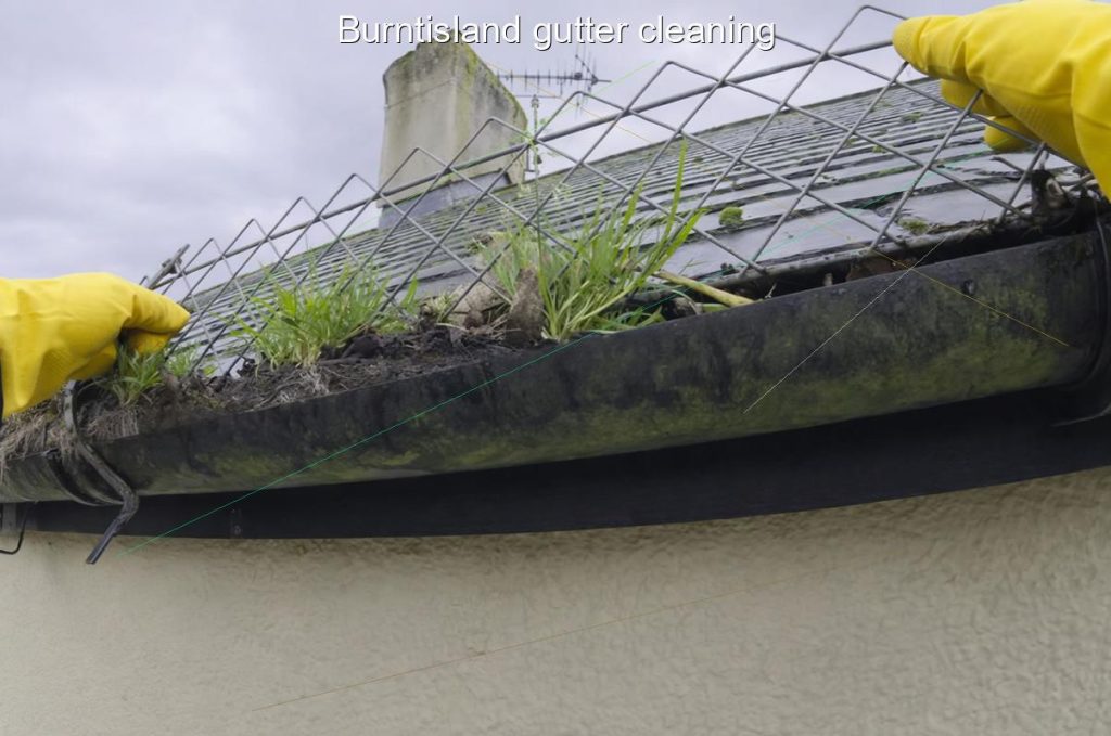 Burntisland gutter cleaning