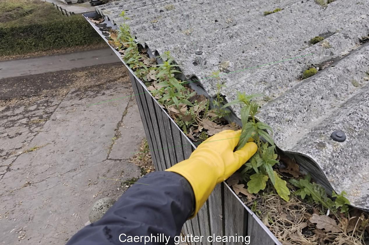 Caerphilly gutter cleaning