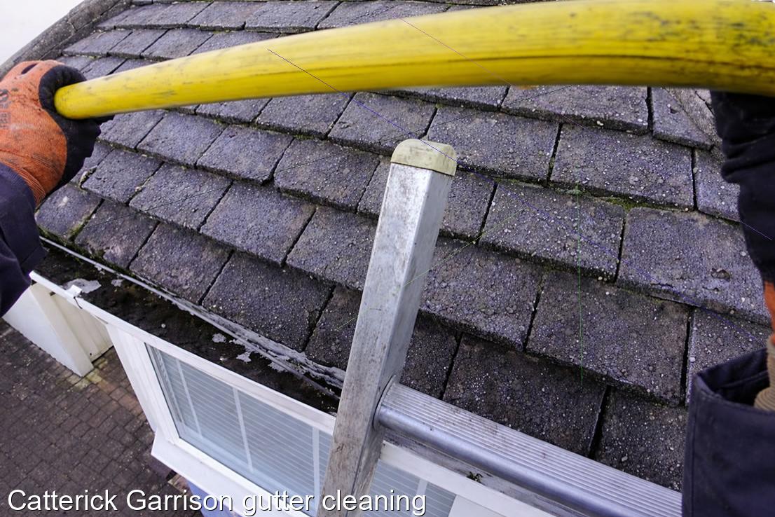 Catterick Garrison gutter cleaning