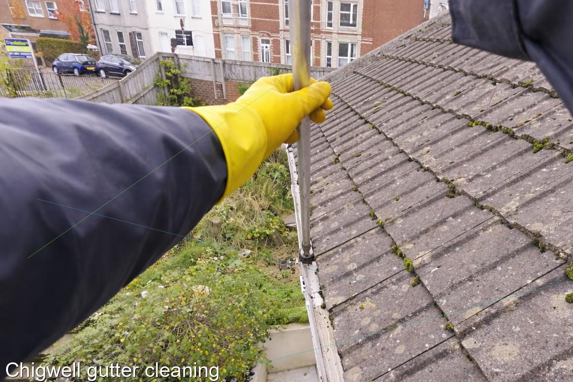 Chigwell gutter cleaning