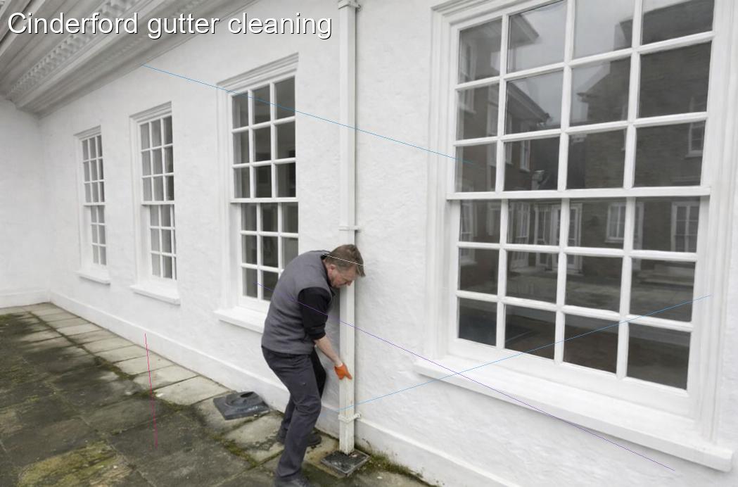Cinderford gutter cleaning