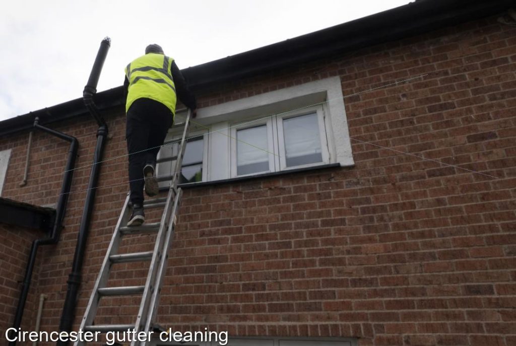 Cirencester gutter cleaning