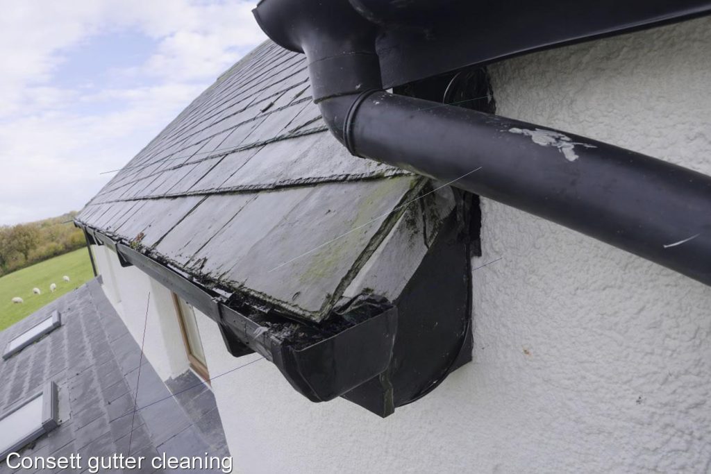 Consett gutter cleaning