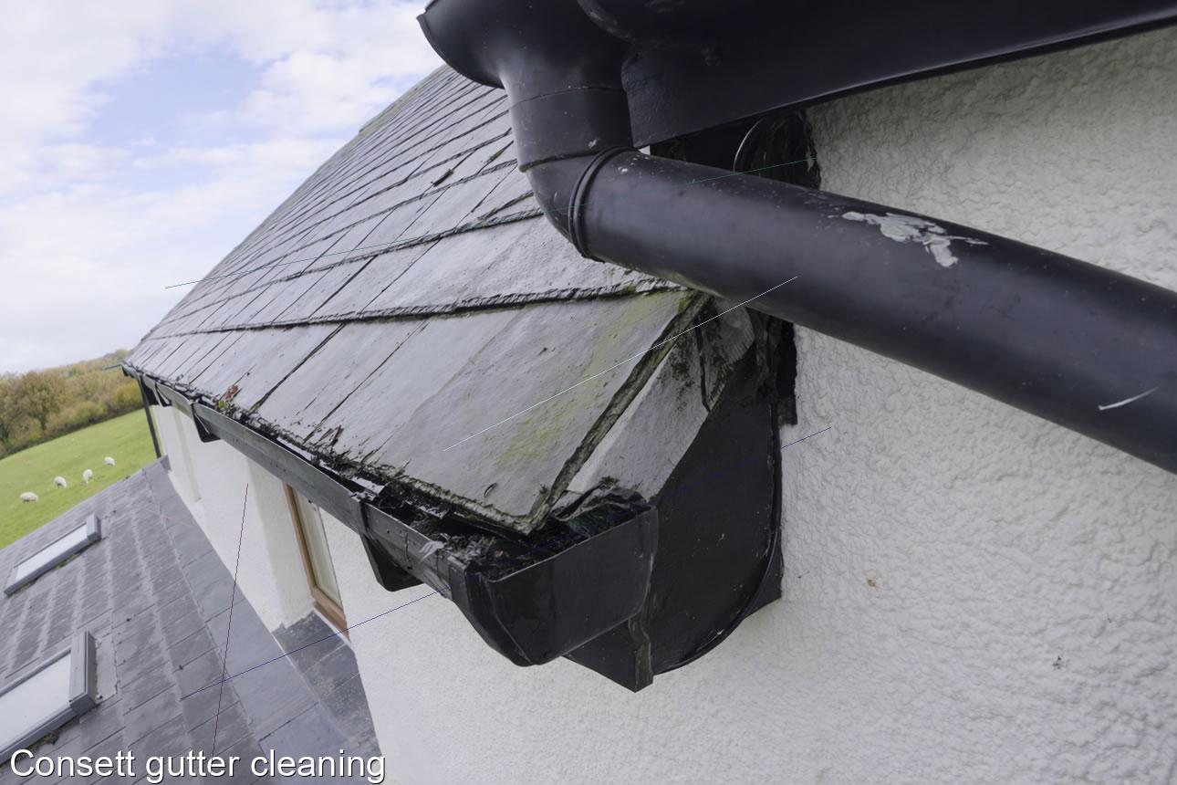Consett gutter cleaning