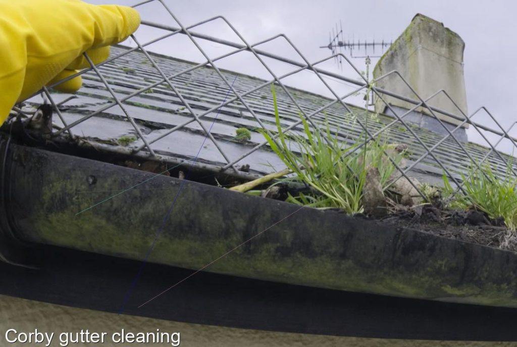 Corby gutter cleaning