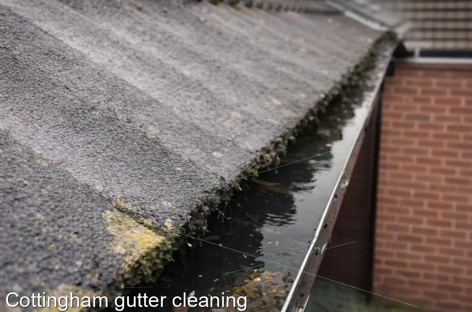 Cottingham gutter cleaning