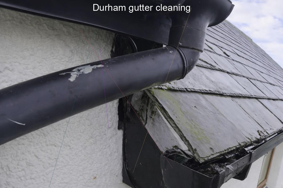 Durham gutter cleaning