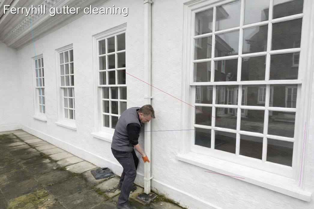 Ferryhill gutter cleaning