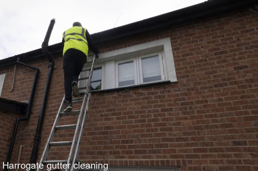 Harrogate gutter cleaning