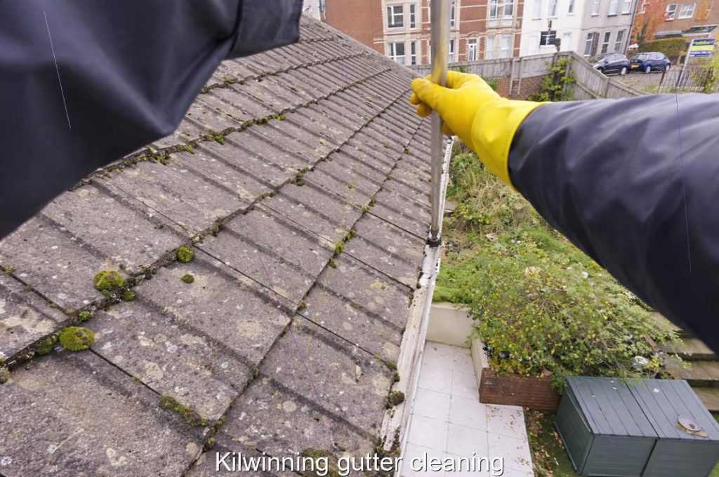 Kilwinning gutter cleaning
