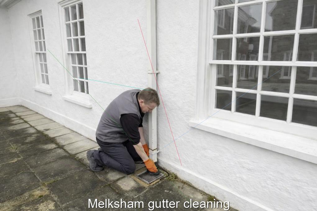 Melksham gutter cleaning