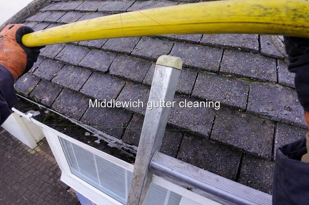 Middlewich gutter cleaning