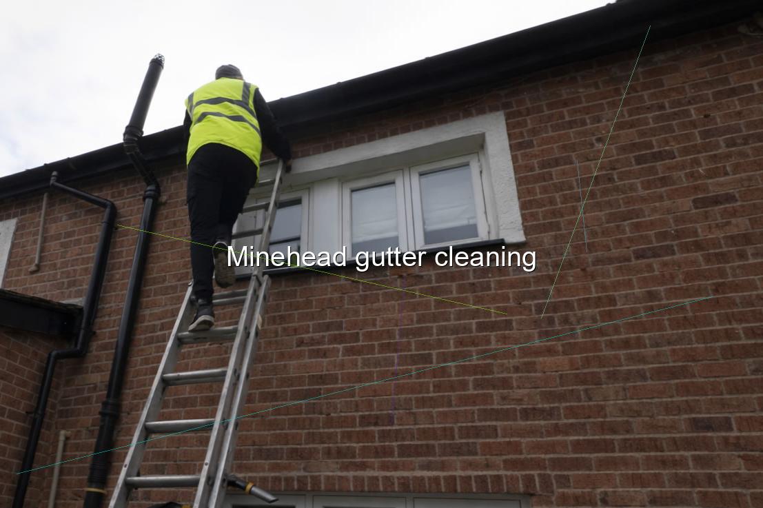 Minehead gutter cleaning