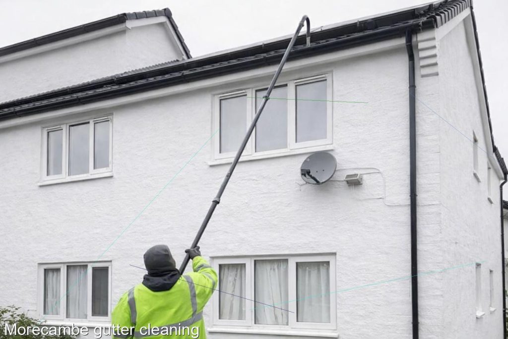 Morecambe gutter cleaning