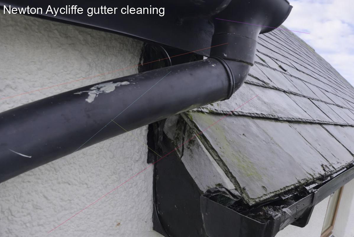 Newton Aycliffe gutter cleaning