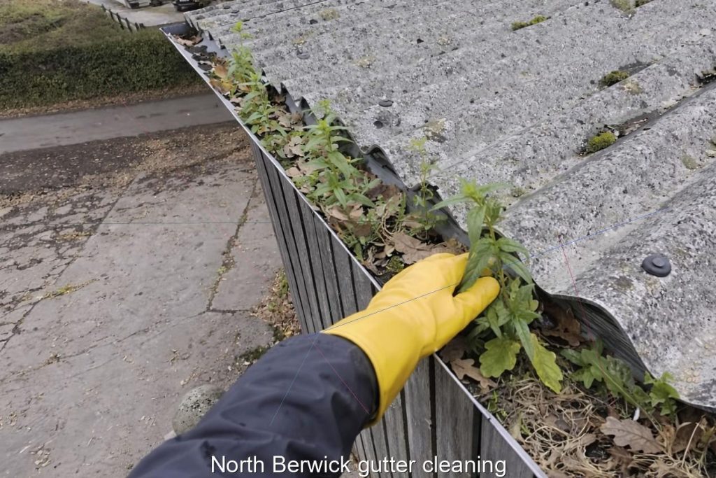 North Berwick gutter cleaning