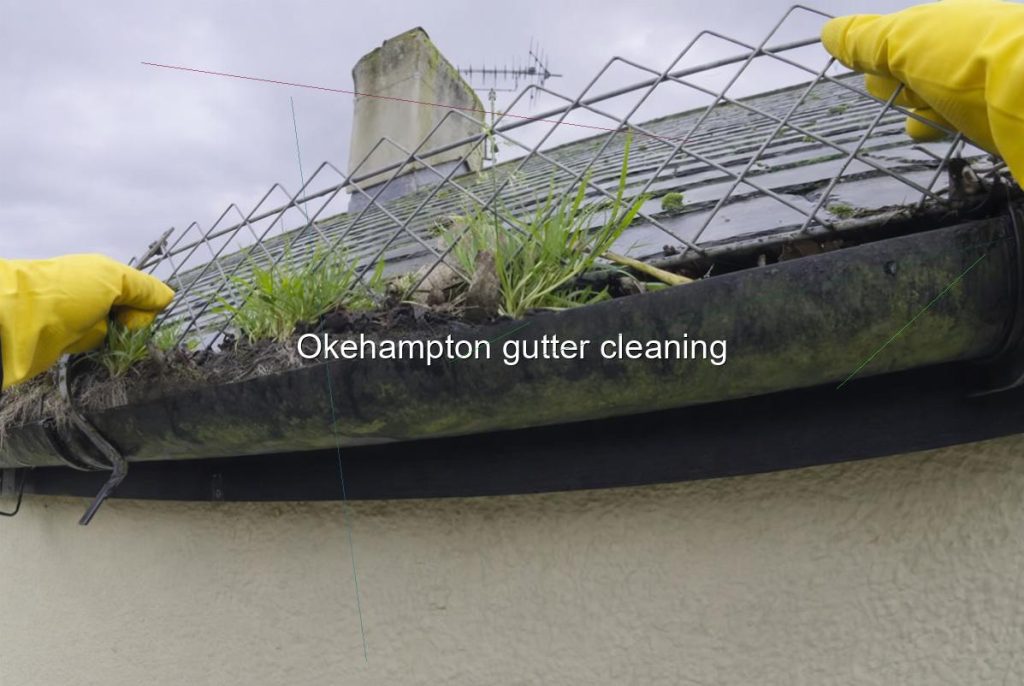 Okehampton gutter cleaning
