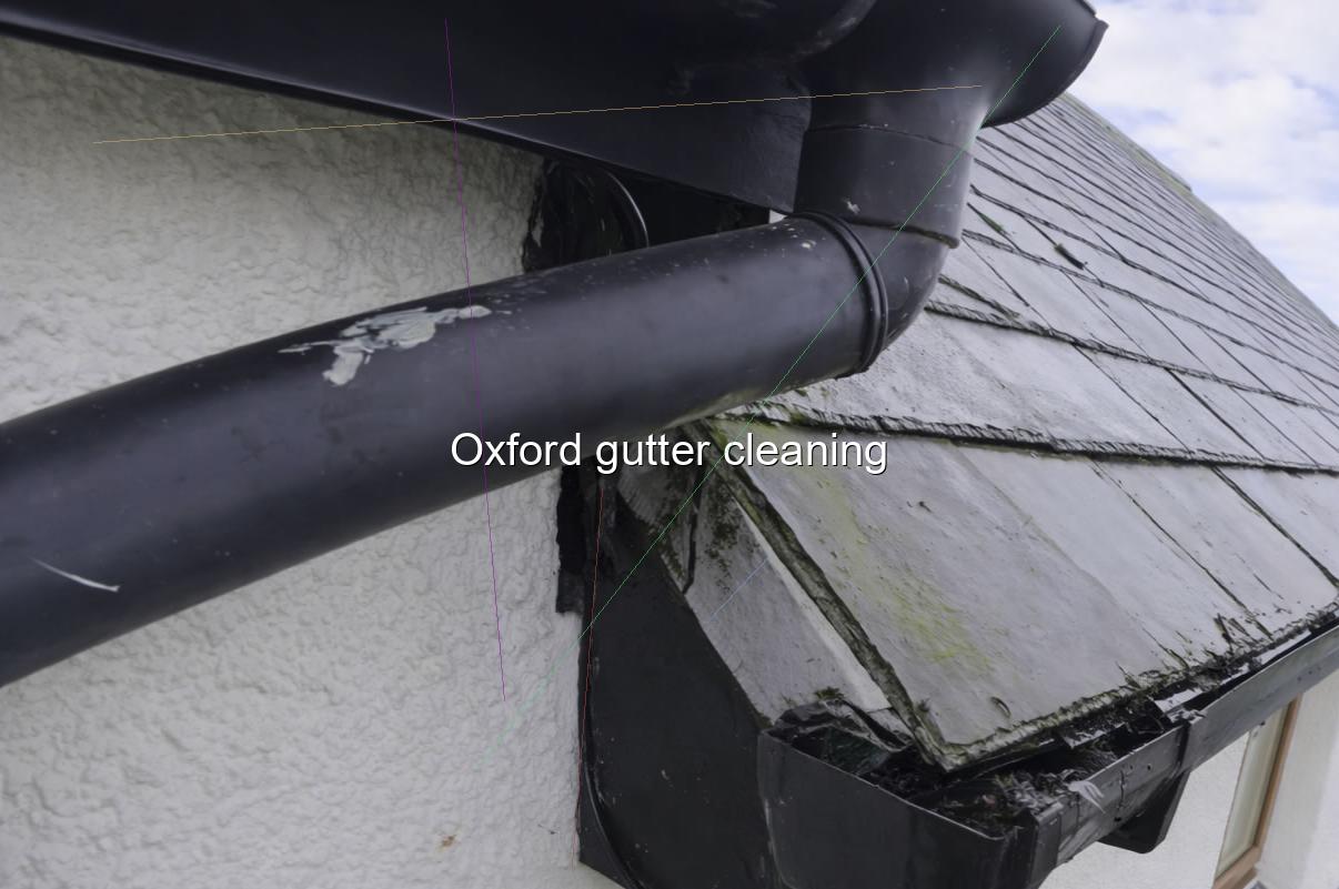 Oxford gutter cleaning