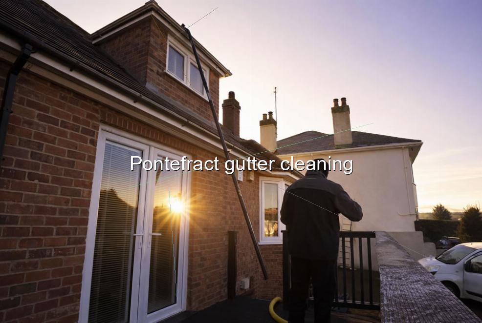 Pontefract gutter cleaning