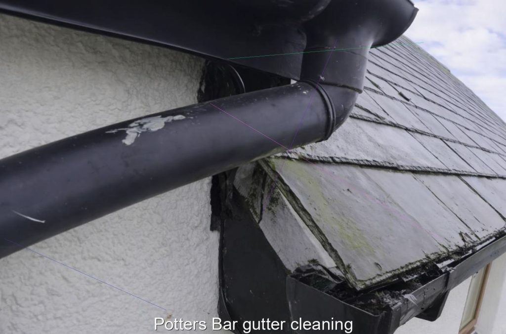Potters Bar gutter cleaning