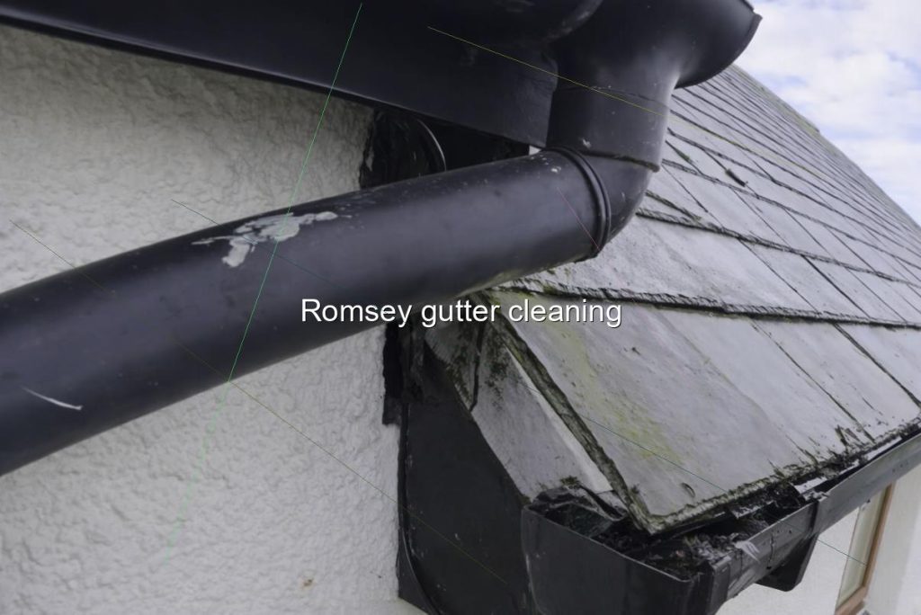 Romsey gutter cleaning