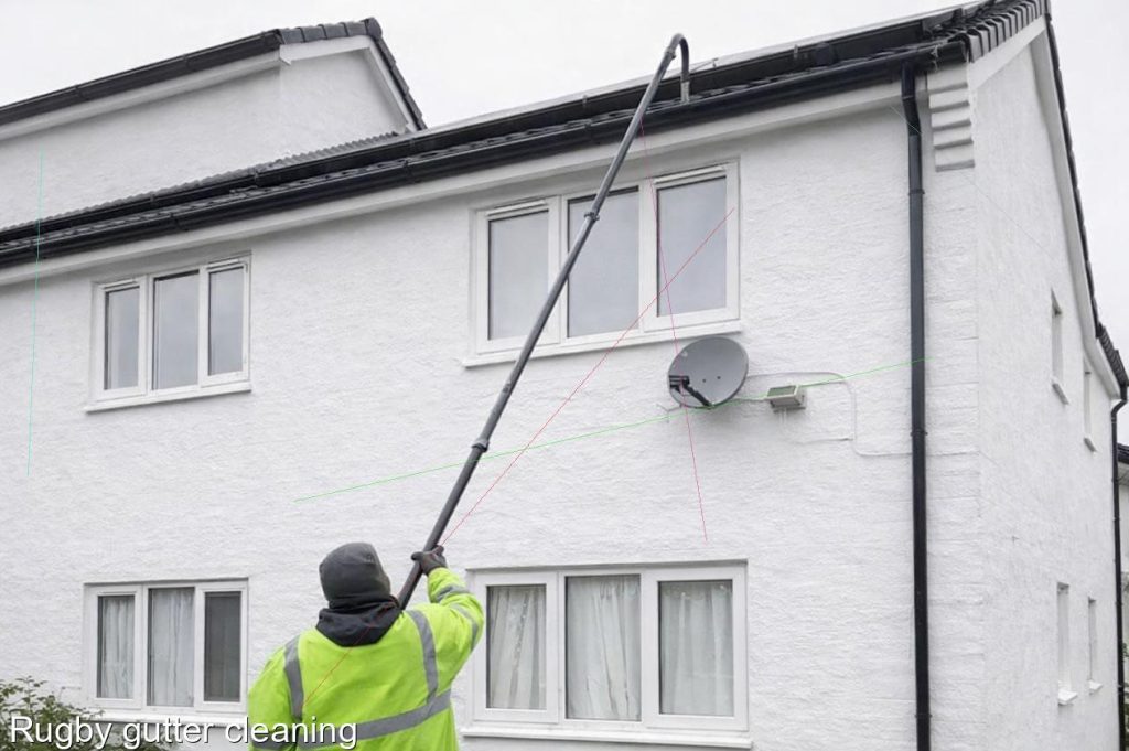 Rugby gutter cleaning