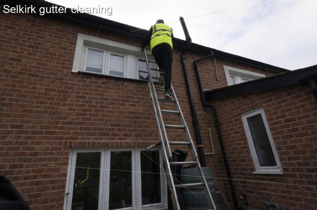 Selkirk gutter cleaning