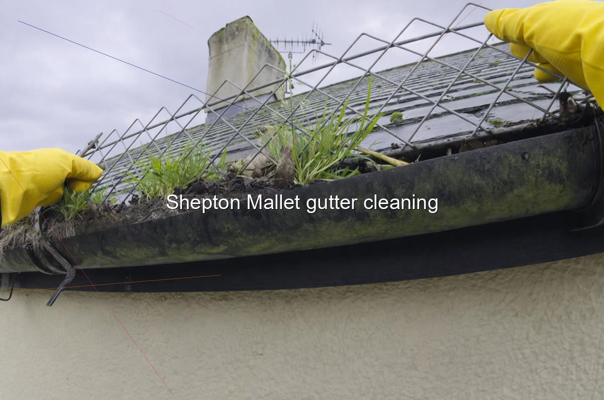 Shepton Mallet gutter cleaning