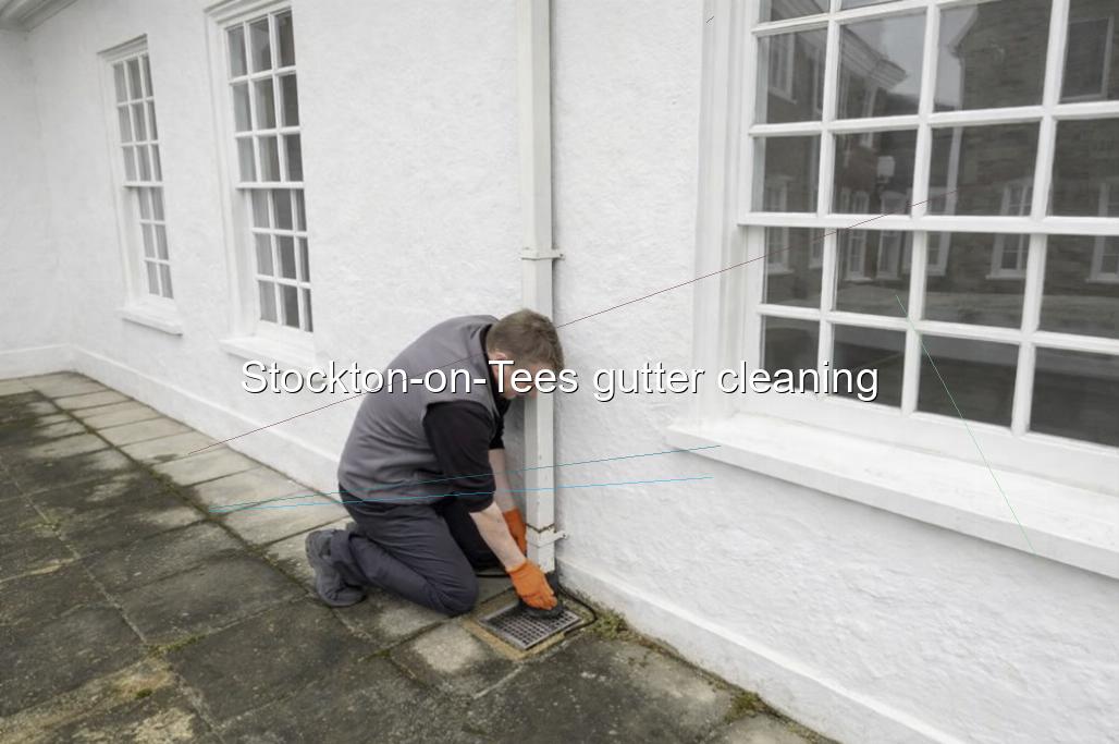 Stockton on Tees gutter cleaning