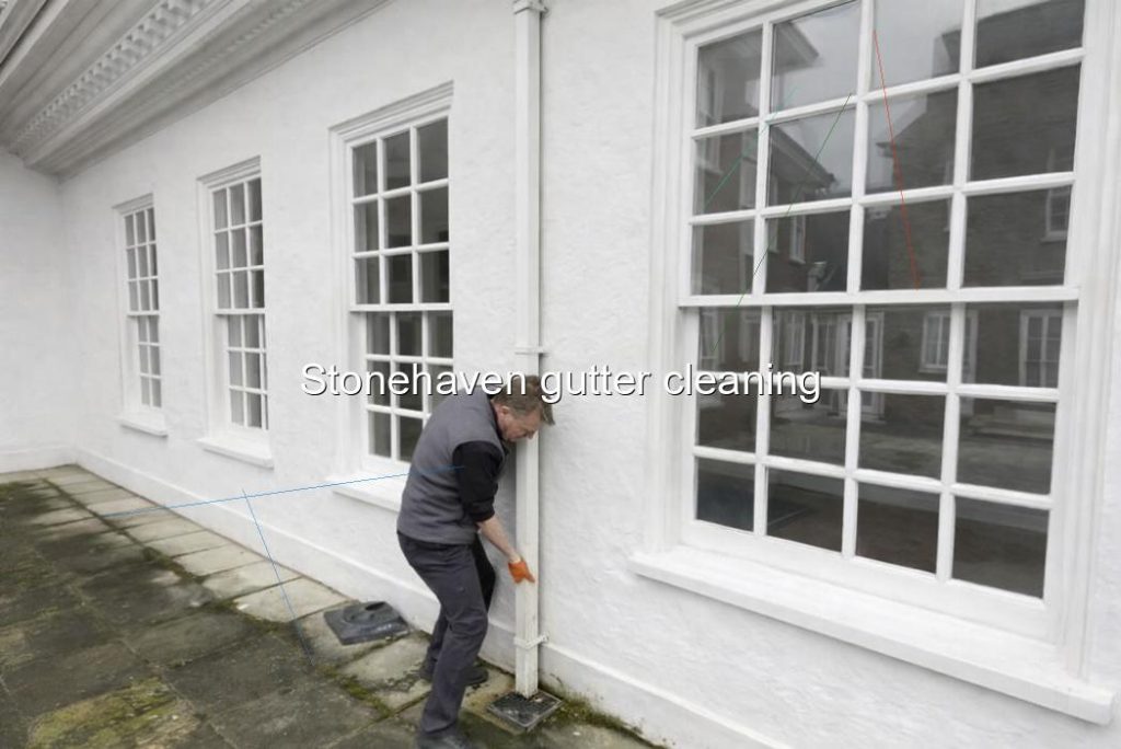Stonehaven gutter cleaning