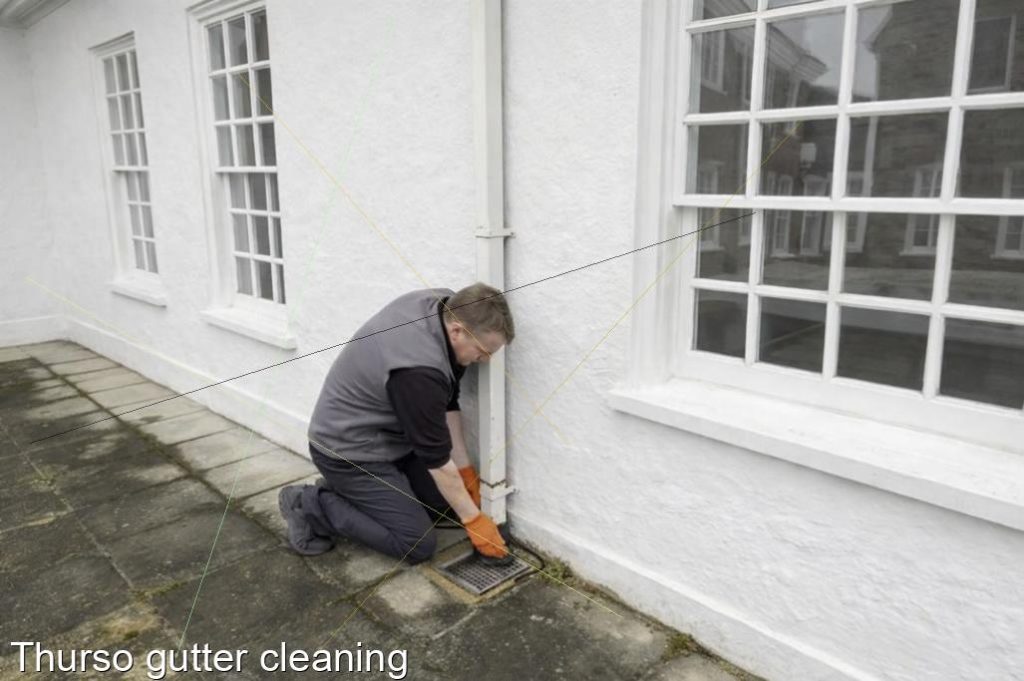 Thurso gutter cleaning