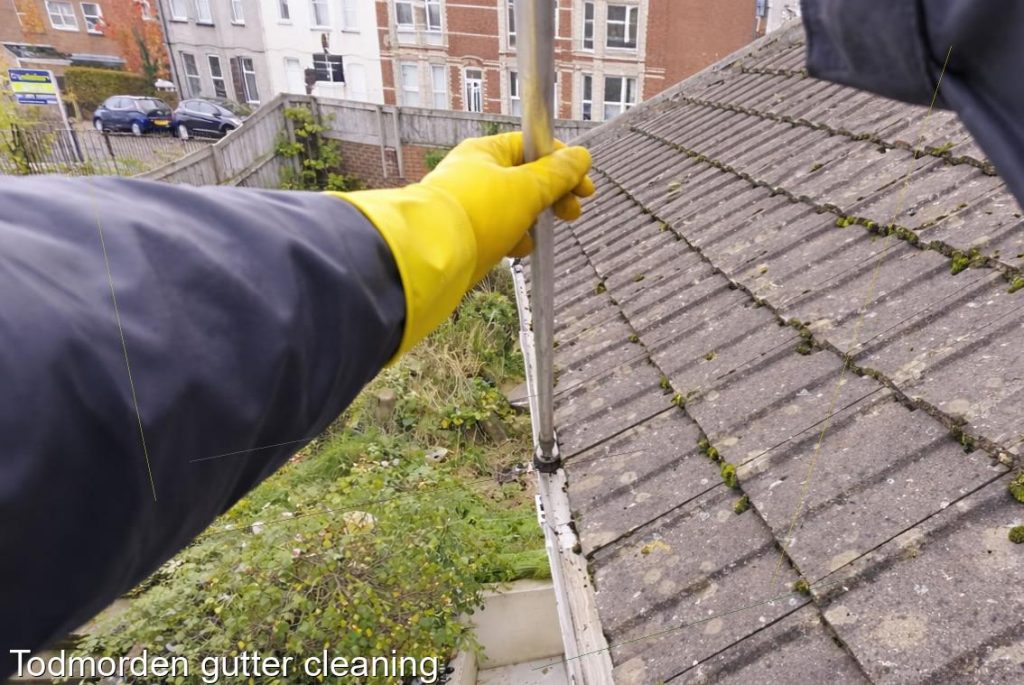 Todmorden gutter cleaning