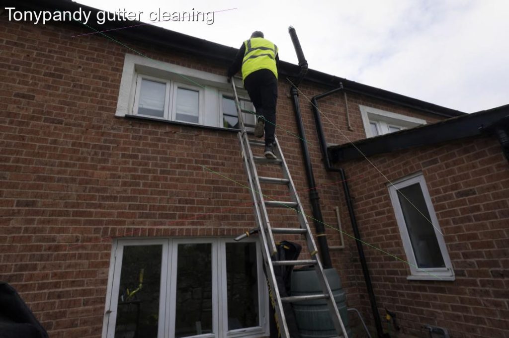 Tonypandy gutter cleaning