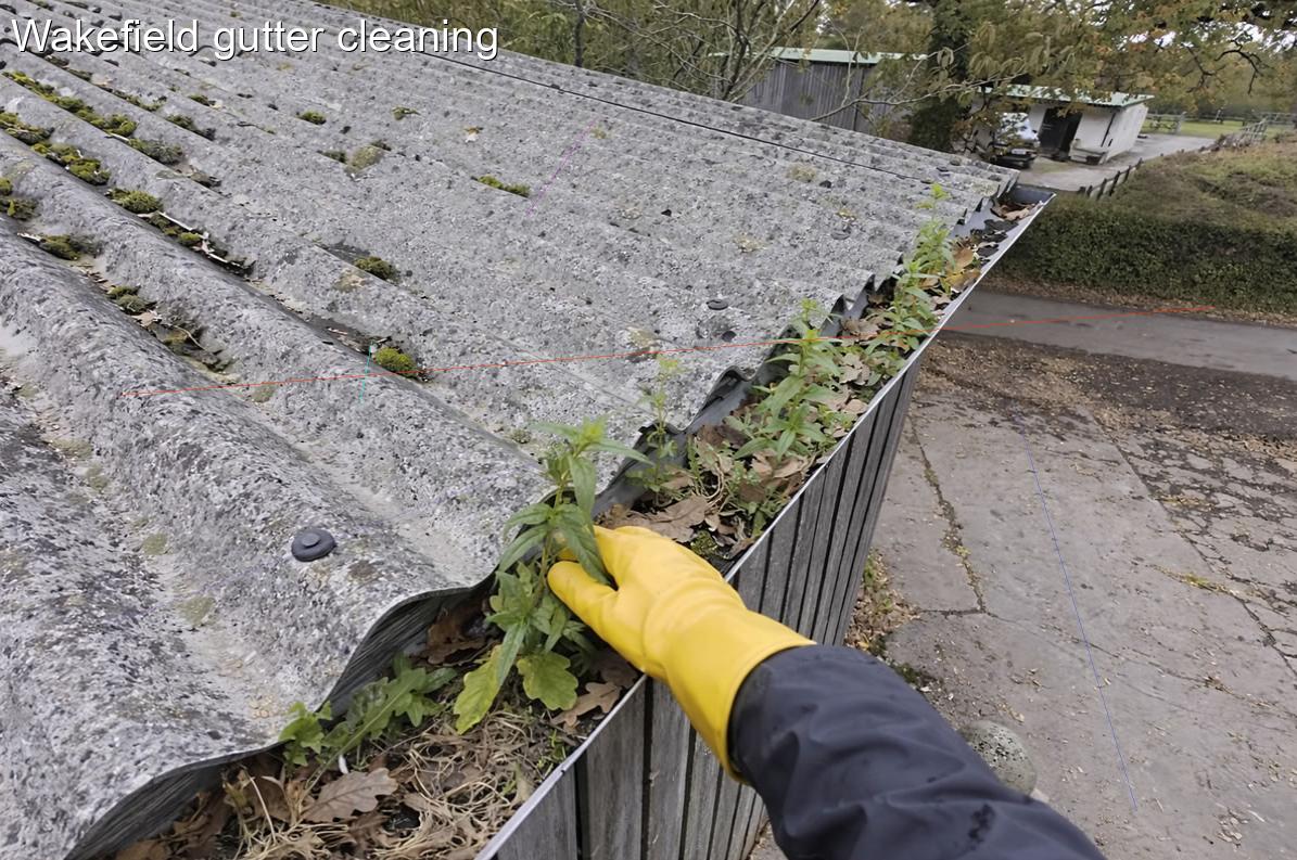 Wakefield gutter cleaning