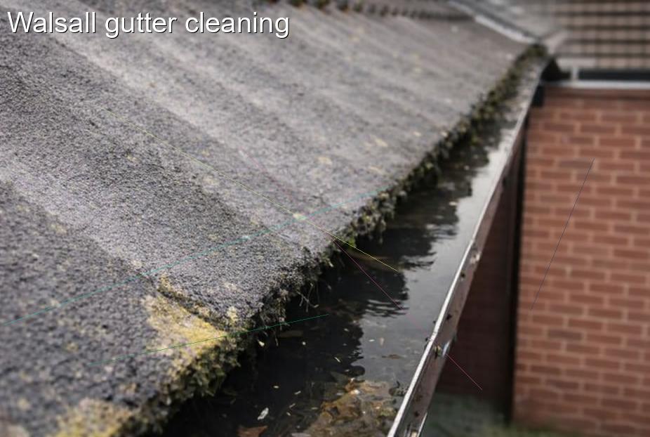 Walsall gutter cleaning