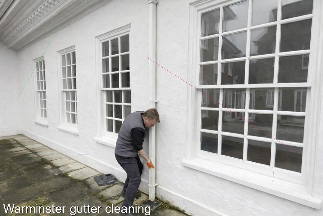 Warminster gutter cleaning