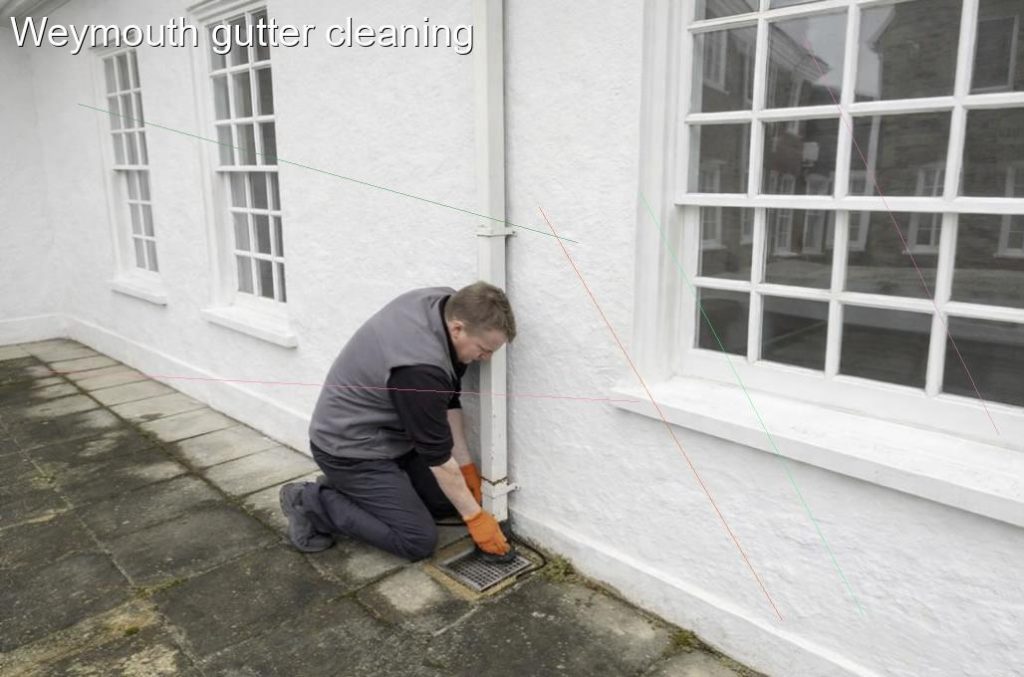 Weymouth gutter cleaning