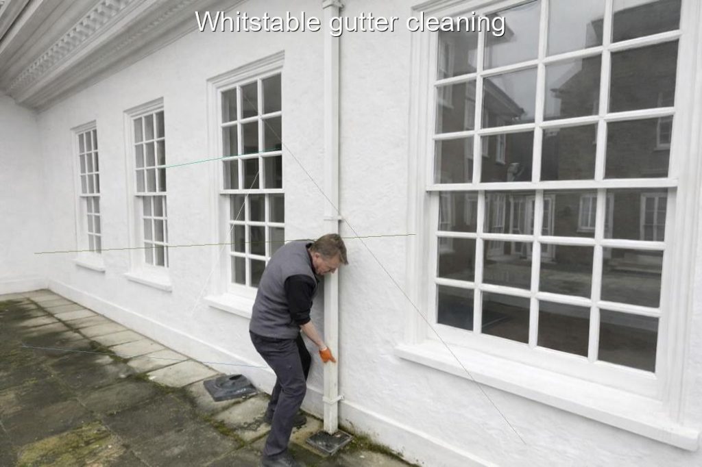 Whitstable gutter cleaning