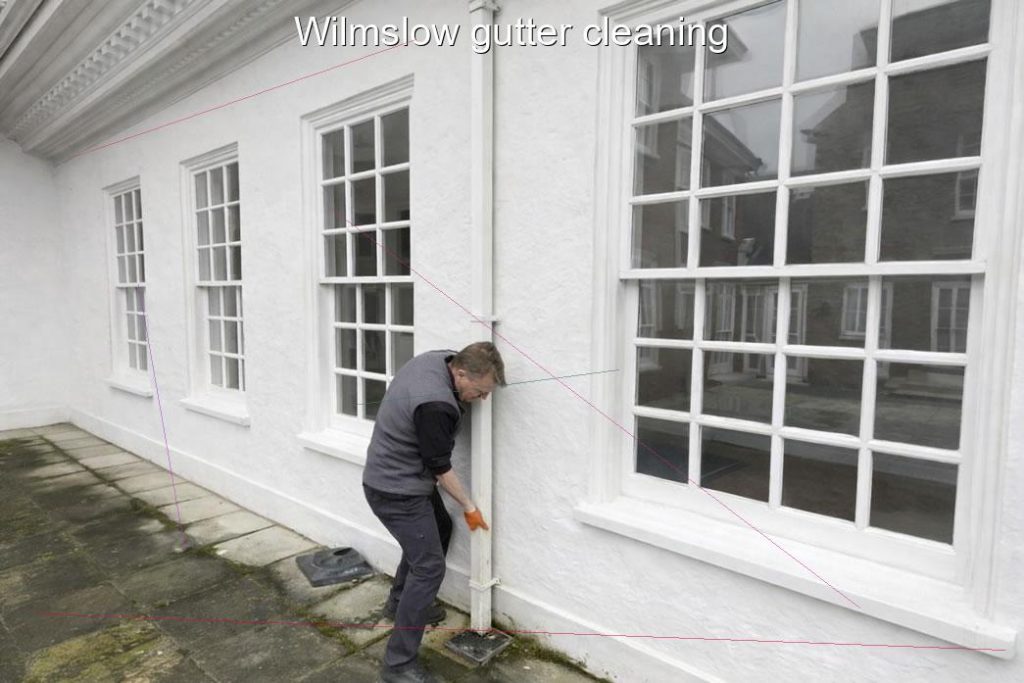 Wilmslow gutter cleaning