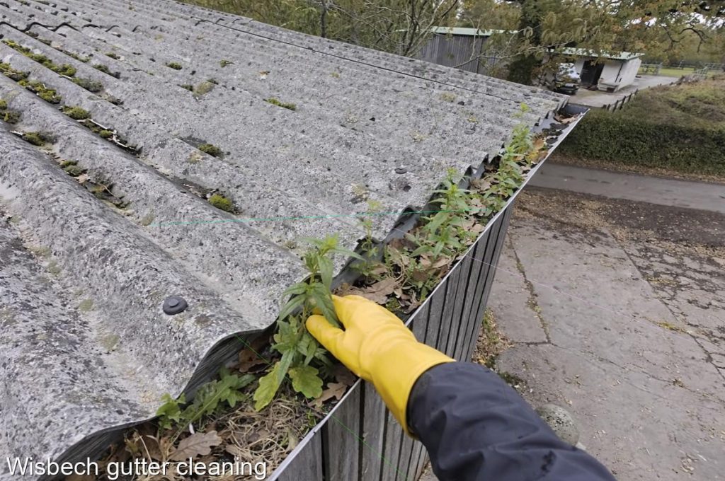 Wisbech gutter cleaning