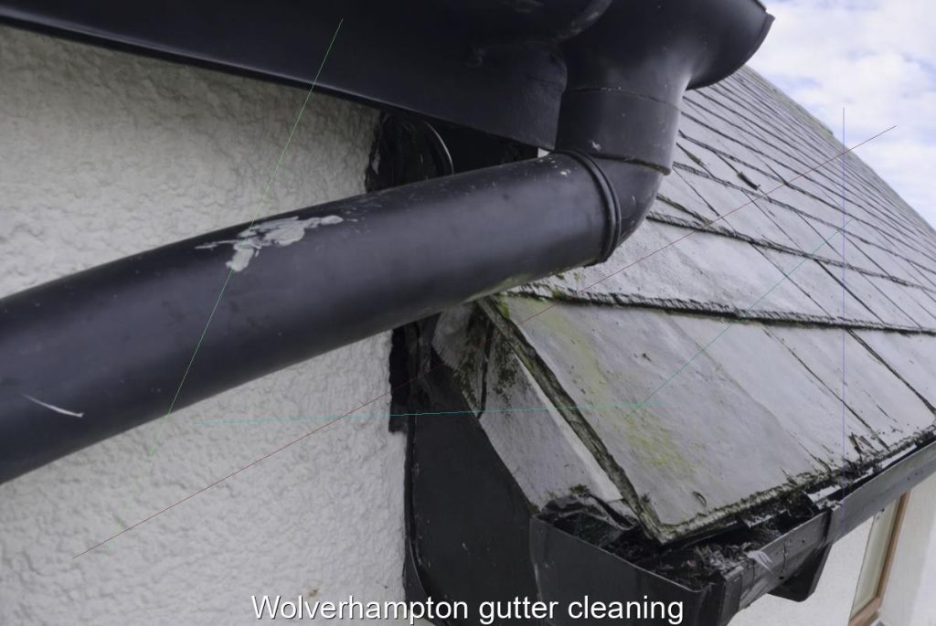 Wolverhampton gutter cleaning