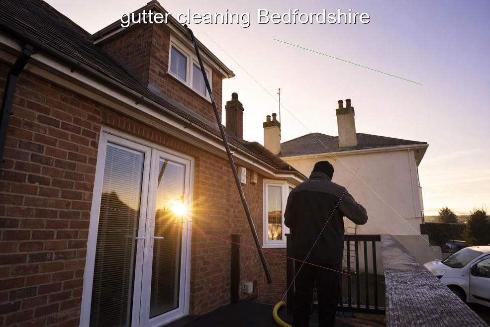 gutter cleaning Bedfordshire