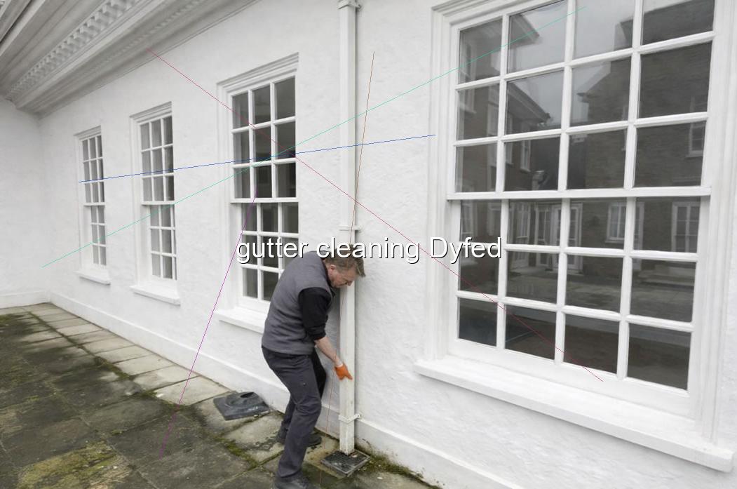 gutter cleaning Dyfed