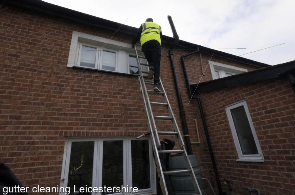 gutter cleaning Leicestershire